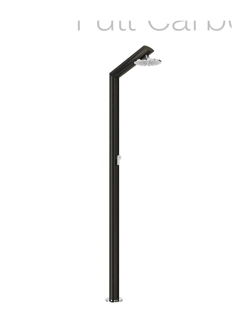 Inoxstyle Full Carbon med kolfiberkonstruktion och vinklad duscharm
